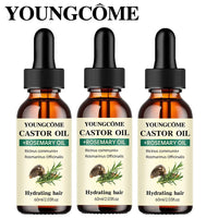 Castor Oil + Rosemary | Nourishing Hair Revival Blend™