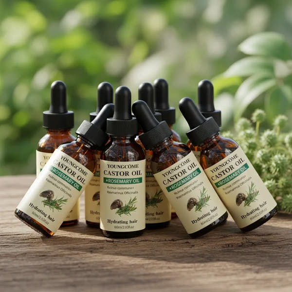 Castor Oil + Rosemary | Nourishing Hair Revival Blend™